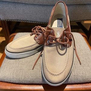 Polo Ralph Lauren men’s canvas boat shoes
